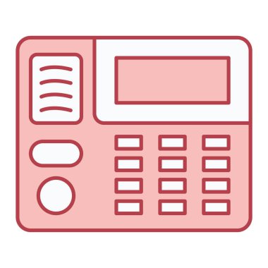 hesap makinesi simgesi vektör illüstrasyonu