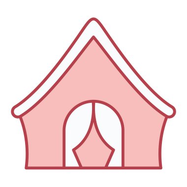 ev simgesi vektör illüstrasyonu