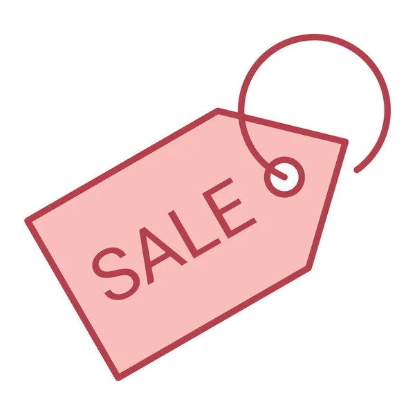 Sale Tag Icon Vector Illustration Graphic Design — 스톡 벡터