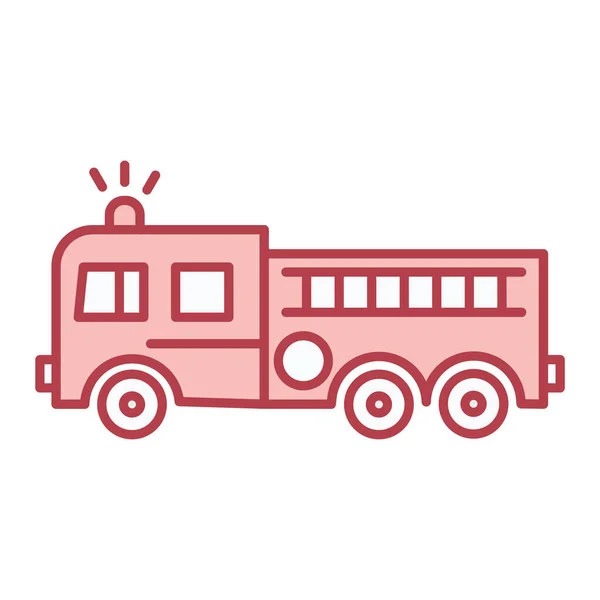 Ambulance Auto Pictogram Vector Illustratie — Stockvector