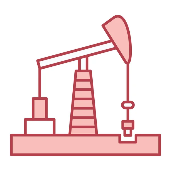Oil Pump Icon Vector Illustration Design — Stock Vector