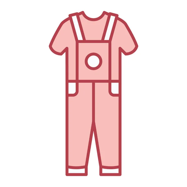 Kleidung Symbol Vektor Illustration — Stockvektor
