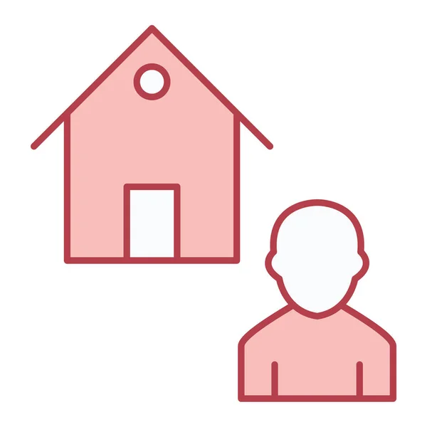 House Home Real Estate Vector Illustration — Stockvector