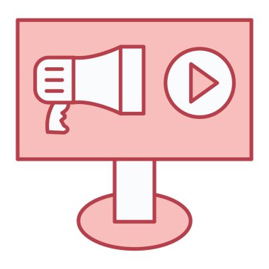 seo modern simgesinin vektör illüstrasyonu