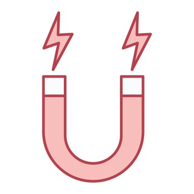 mıknatıs simgesi vektör çizimi