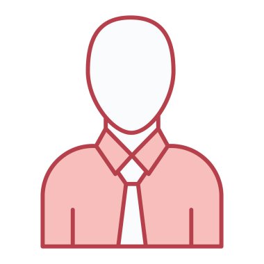 Adam avatar ikonu. kişi kullanıcı profili ve insanların teması. Yalnız tasarım. vektör illüstrasyonu