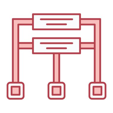 seo modern simgesinin vektör illüstrasyonu