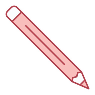 kalem simgesi vektör illüstrasyonu