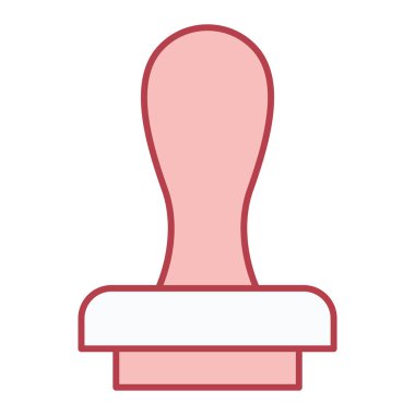 mühür ve imza vektör illüstrasyon grafik tasarımı