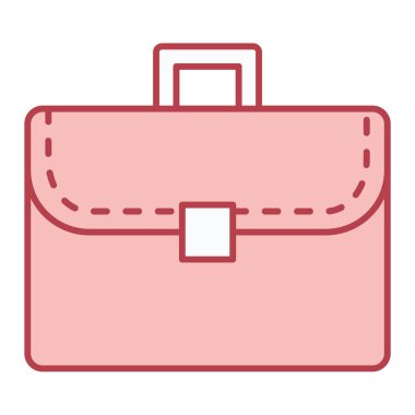 evrak çantası ikonu vektör illüstrasyonu