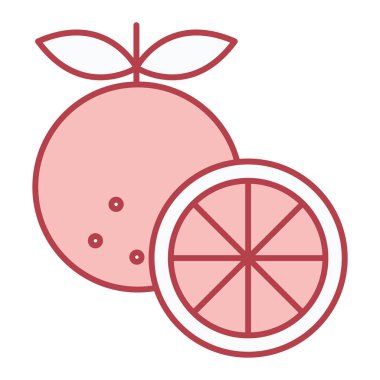 taze meyve ikonu vektör illüstrasyon grafik tasarımı