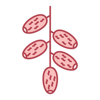 Lezzetli yiyecek ve içecek vektör çizimi