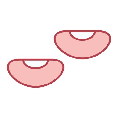 taze meyve ikonu vektör çizimi tasarımı