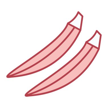 muz ikonu vektör illüstrasyon grafik tasarımı