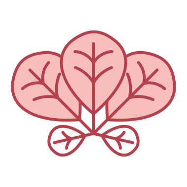 Simge vektör illüstrasyonunu bırakır