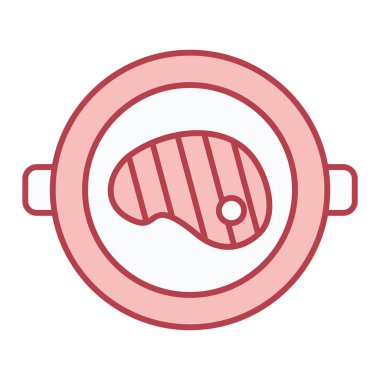 et simgesi vektör illüstrasyonu