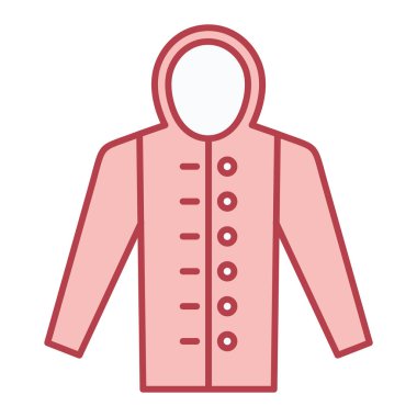 Ceket simge vektör çizim