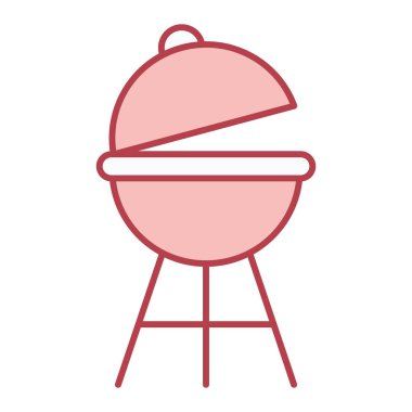 Izgara ikonu. Web için et vektör simgelerinin özet çizimi