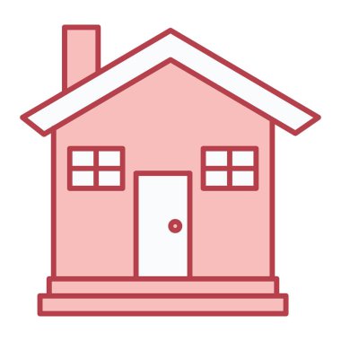 ev simgesi vektör illüstrasyonu