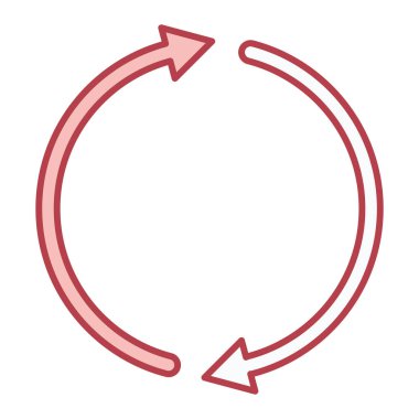 ok simgesi vektör illüstrasyonu