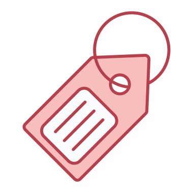 Alışveriş poşeti simgesi vektör illüstrasyon grafik tasarımı