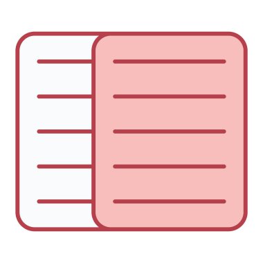 belge simgesi vektör illüstrasyonu