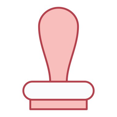 mühür ve imza vektör illüstrasyon grafik tasarımı