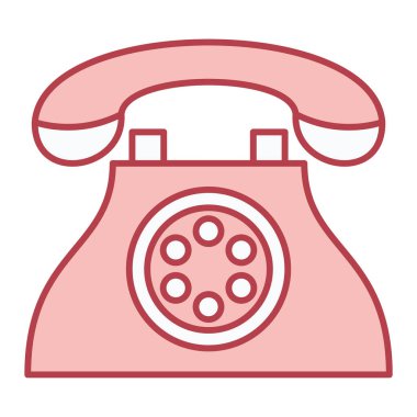 Telefon. Web simgesi basit tasarım