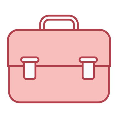 evrak çantası ikonu vektör illüstrasyonu