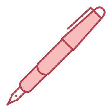 kalem simgesi. vektör illüstrasyonu