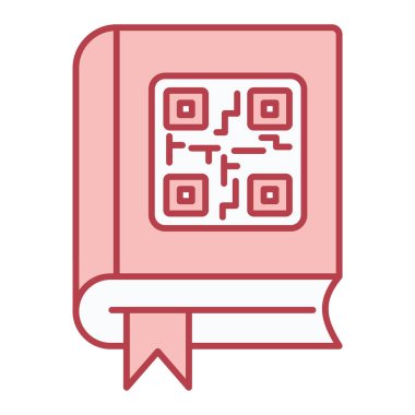 kitap simgesi vektör illüstrasyonu