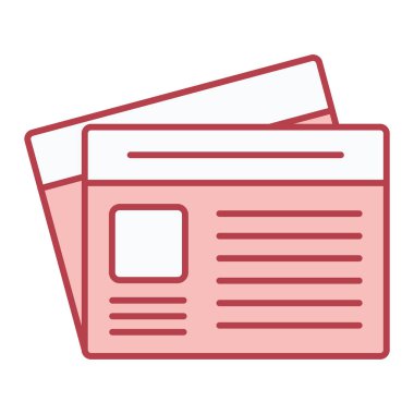 Seo ve teknoloji simgesinin vektör illüstrasyonu