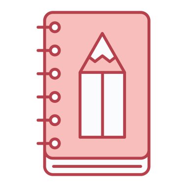 kalem simgesi vektör illüstrasyonu