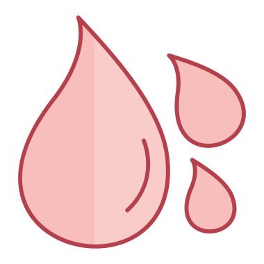 Su damlası ikonu vektör illüstrasyon tasarımı