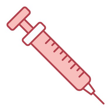 Şırınga ikonu vektör çizimi