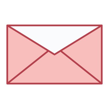 zarf e- posta simgesi vektör illüstrasyon grafik tasarımı