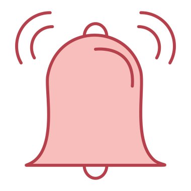 Çan simgesi vektör illüstrasyonu 
