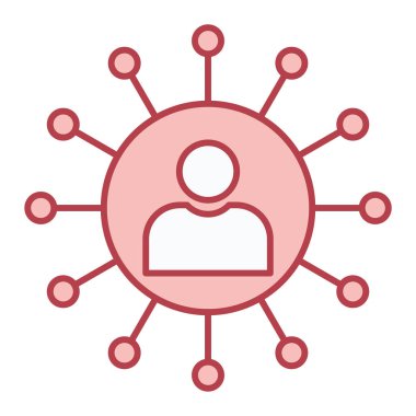 seo modern simgesinin vektör illüstrasyonu