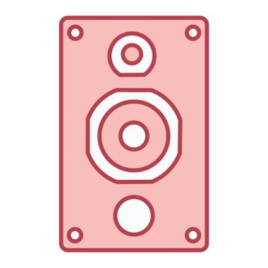 Müzik simgesinin vektör illüstrasyonu