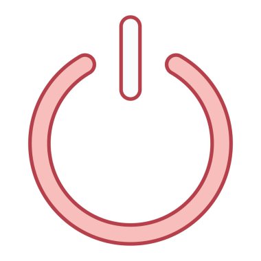 güç arz ikonu vektör illüstrasyonu