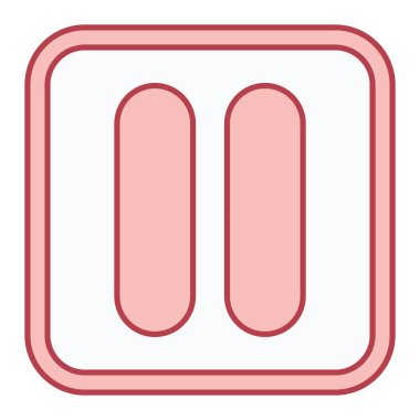 Modern b 'nin vektör çizimi mıknatıs simgesinden yoksun