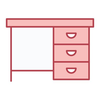 tablo simgesi vektör illüstrasyonu