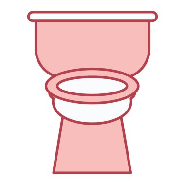 Tuvalet kabı ikonu vektör illüstrasyon grafik tasarımı