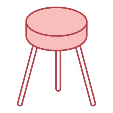 Tek tablo simgesinin vektör illüstrasyonu