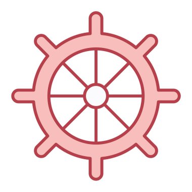 geminin direksiyon simgesi vektör illüstrasyonu