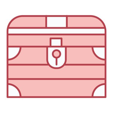 Cüzdanında evrak çantası simgesi, vektör illüstrasyonu