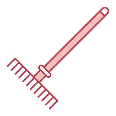 tırmık simgesi vektör çizimi