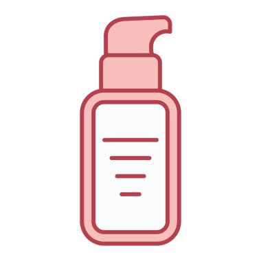 Güzellik ve moda simgelerinin vektör çizimi