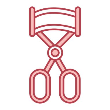 Çizgi çapraz kılıç simgesi beyaz arkaplanda izole. vektör illüstrasyonu