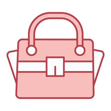 el çantası simgesi vektör illüstrasyon tasarımı